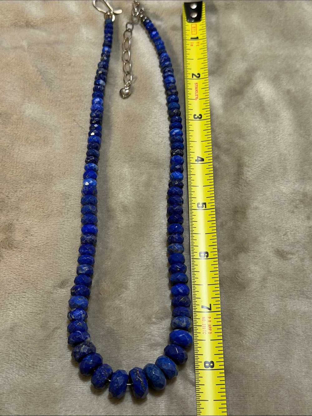 Jay King Desert Rose Faceted Lapis Lazuli Faceted Necklace - Deep Blue (250) - Picture 3 of 4